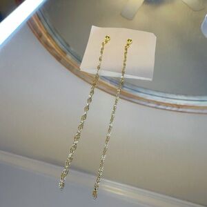 14k/18k Gold Plated Chain Duster Earrings